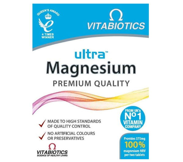 Vitabiotics Ultra Magnesium Tablets, Pack of 60